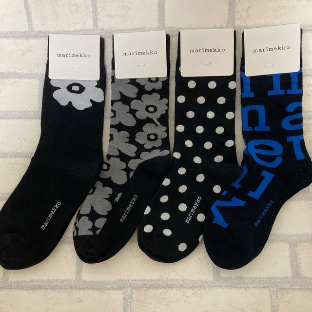 マリメッコ ソックス marimekko ソックス 4足セット レディースのレッグウェア(ソックス)の商品写真