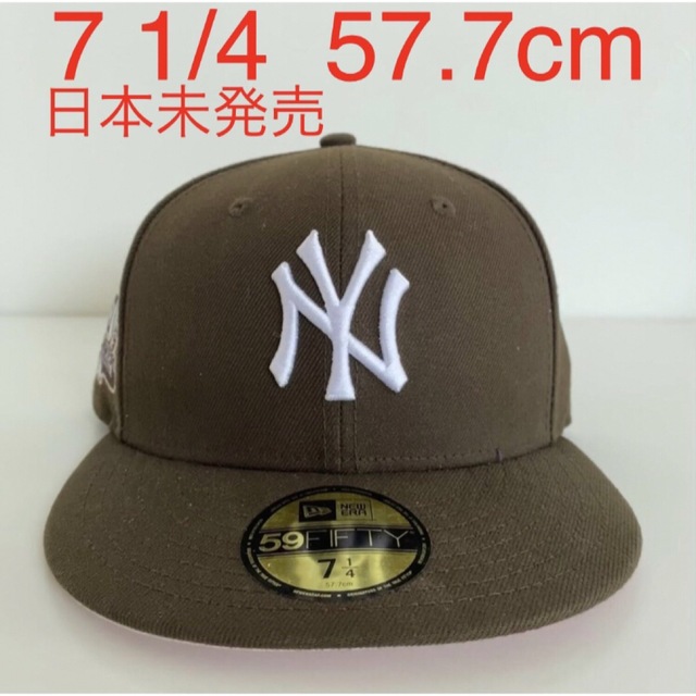 NEW ERA(ニューエラー)の中古 ツバ裏ピンク New Era Cap ニューエラ キャップ ヤンキース メンズの帽子(キャップ)の商品写真