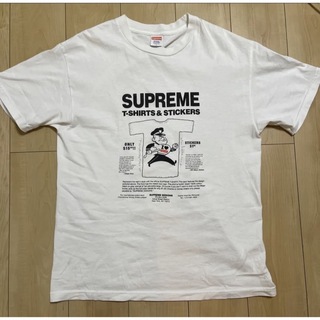 【レア】Supreme シュプリーム ステッカー&ロゴビンテージTシャツ