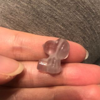 売り切れ★再販あり❤️フローライト スヌーピー 天然石 パーツ