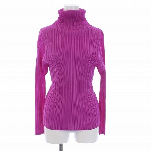 プリーツプリーズ PLEATS PLEASE イッセイミヤケ プリーツ ハイネック