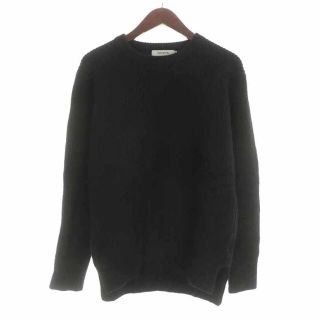 ノンネイティブ(nonnative)のnonnative OFFICER SWEATER YAK WOOL 1 M 黒(ニット/セーター)