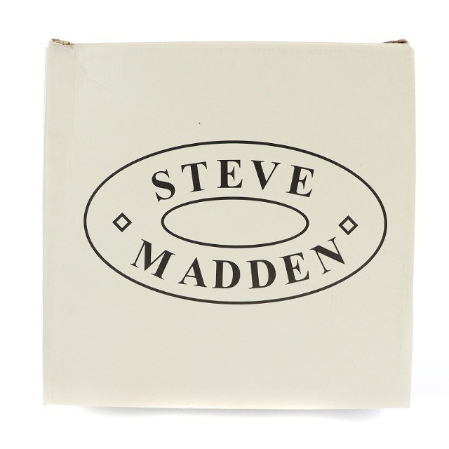 Steve Madden(スティーブマデン)のスティーブマデン エンジニアブーツ ショート USED加工 24.5 グレージュ レディースの靴/シューズ(ブーツ)の商品写真