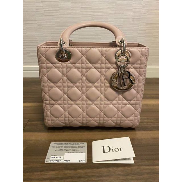 Christian Dior - お値下げしました♡クリスチャンディオール レディディオール ミディアム ピンク