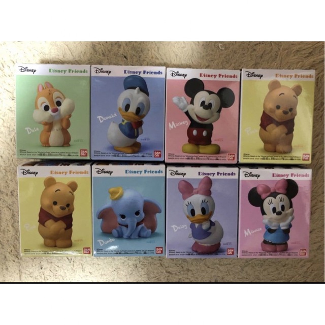 おもちゃ/ぬいぐるみディズニー フレンド　全8種類フルコンプセット　Disney FRIENDS