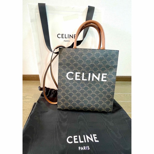 CELINE　スモールバーティカルカバ　セリーヌ　トートバッグ　希少　即日発送