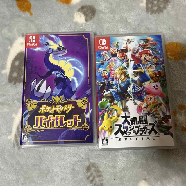 ポケモン スプラ3 ブレワイ マリカー8 スマブラ ソフト6個セット