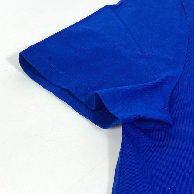 ヴェルサーチ VERSACE メデューサ アパレル ラウンドネック 丸首 半袖Ｔシャツ コットン ブルー