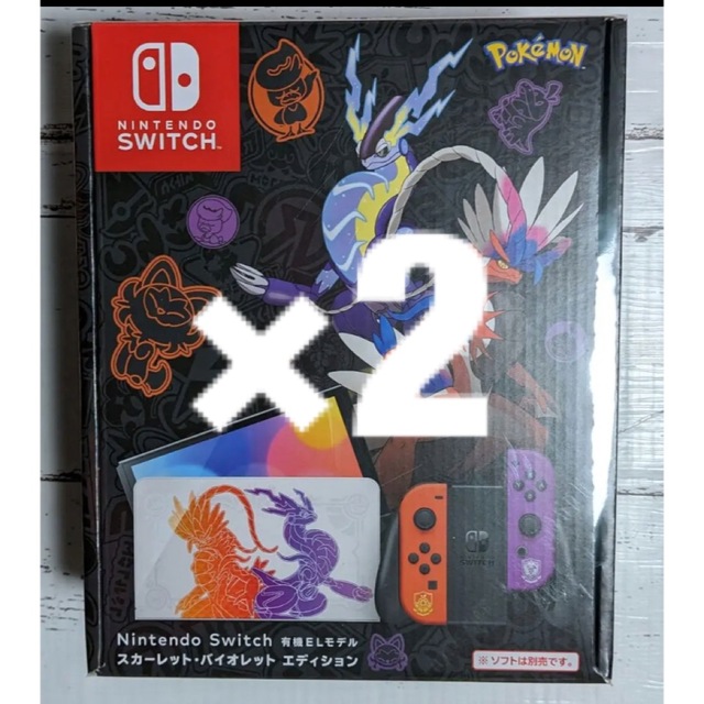 Nintendo Switch有機ELポケットモンスタースカーレットエディション+
