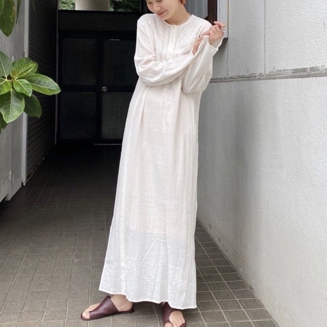 TODAYFUL - Embroidery Gauze Dressの通販 by masaki｜トゥデイフル ...