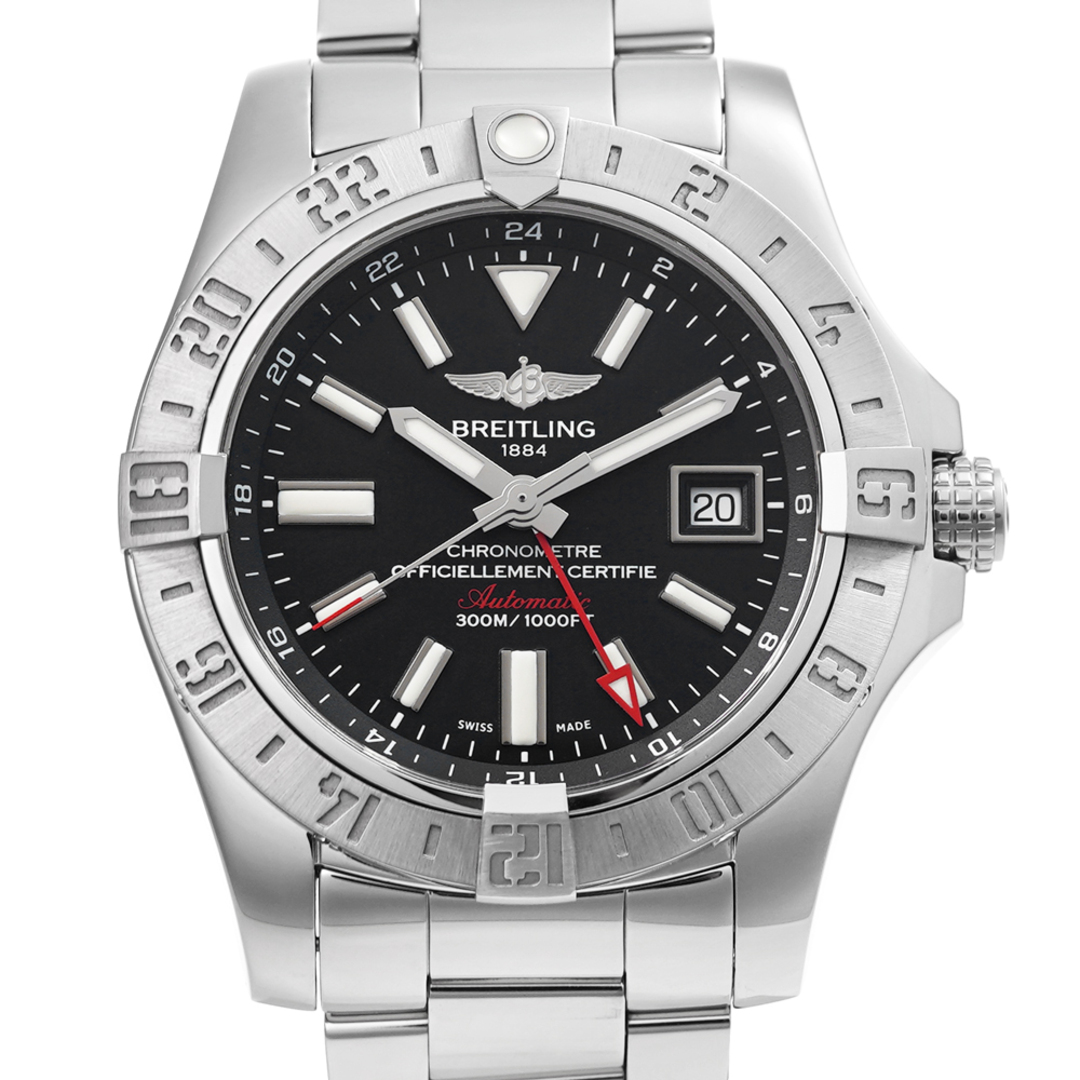 注目ショップ アベンジャー2 BREITLING GMT 腕時計 メンズ 中古品 腕時計(アナログ) AVENGER アベンジャー メンズ ジャケット