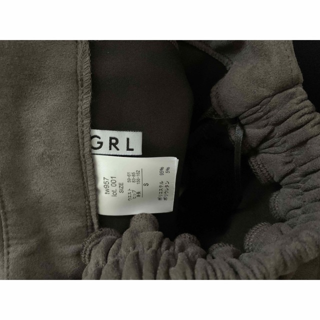 GRL(グレイル)のGRL グレイル　新品未使用　ロングスカート　スエード　フロントスリット レディースのスカート(ロングスカート)の商品写真