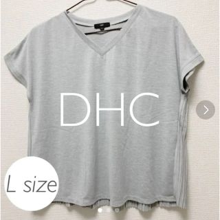 ディーエイチシー(DHC)の【DHC】後ろプリーツ　フレアゆったりサイズ半袖(Tシャツ(半袖/袖なし))