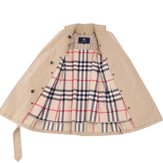 BURBERRY(バーバリー)の極美品 バーバリー ロンドン BURBERRY LONDON コート ライナー付き トレンチコート コットン100％ アウター レディース 34(S相当) ベージュ レディースのジャケット/アウター(トレンチコート)の商品写真