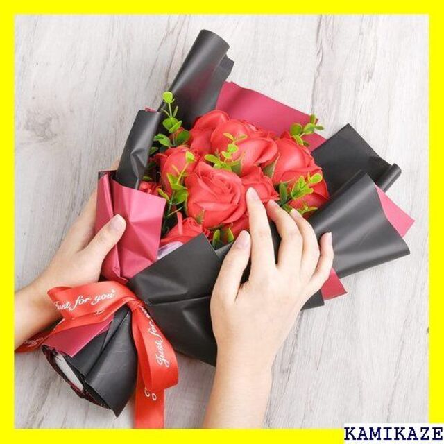 ☆ Yueranhu ソープフラワー 母の日 プレゼント ト ボックス レッド Yueranhu ソープフラワー 母の日 プレゼント 誕生日 花束 枯れない 花 バラ 愛している ホワイトデー お返し 還暦祝い 記念日 敬老の日