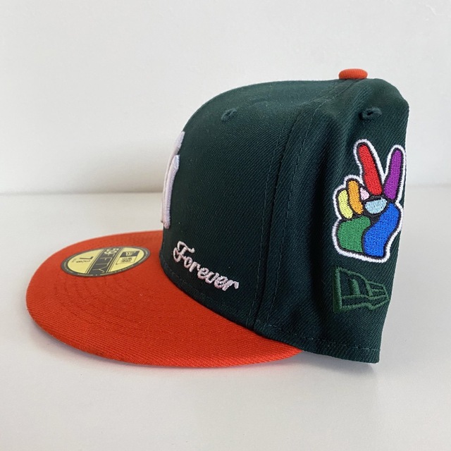 レア New Era Cap ツバ裏ピンク ニューエラ ヤンキース キャップ