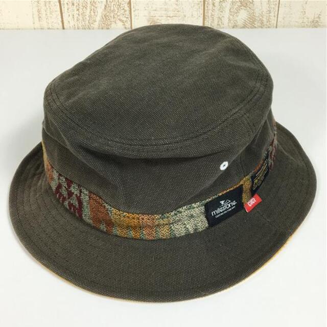 サイズUNISEX One  マイルストーン × ペンドルトン × clef スウィーター バケット ハット Sweeter Bucket Hat トリプルコラボ PENDLETON 生産終了モデル 入手困難 MILESTONE グリーン系