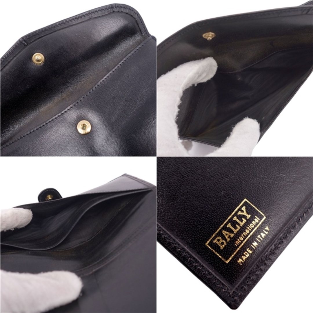 Bally - バリー BALLY 財布 二つ折り 長財布 カーフレザー Bally - バリー BALLY 財布 二つ折り 長財布 カーフレザー