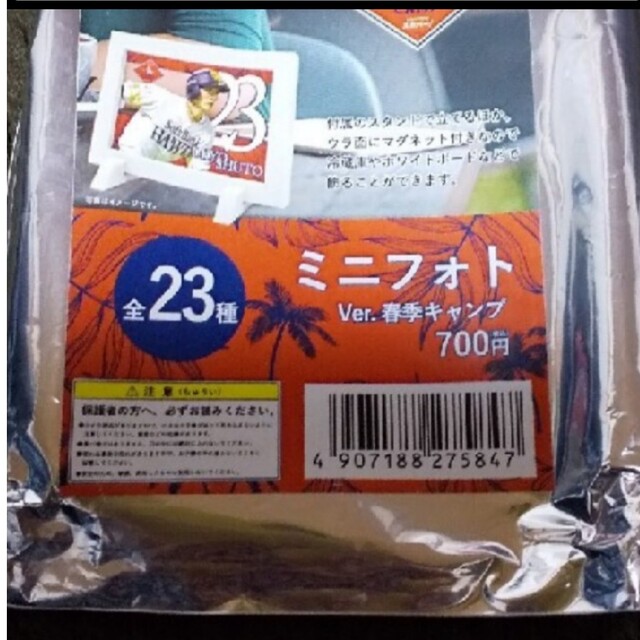 福岡ソフトバンクホークス(フクオカソフトバンクホークス)の高橋 礼 投手  ミニフォト スポーツ/アウトドアの野球(応援グッズ)の商品写真