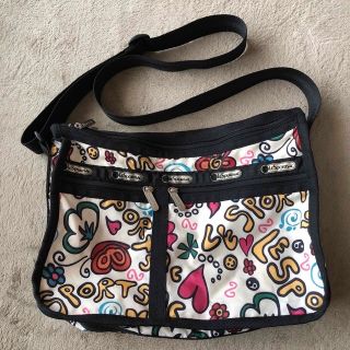 レスポートサック(LeSportsac)のレスポ　ショルダーバッグ　かわいい　ポップ柄(ショルダーバッグ)