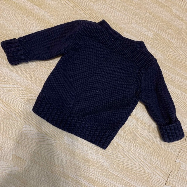 Ralph Lauren(ラルフローレン)のラルフローレン  コットンカーディガン　6M キッズ/ベビー/マタニティのベビー服(~85cm)(カーディガン/ボレロ)の商品写真