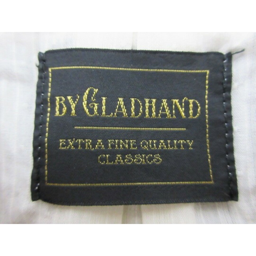 BY GLADHAND 16SS VOYAGE JACKET 刺繍入り リネン混 3B ジャケット サイズS 正規品 / A6489 3