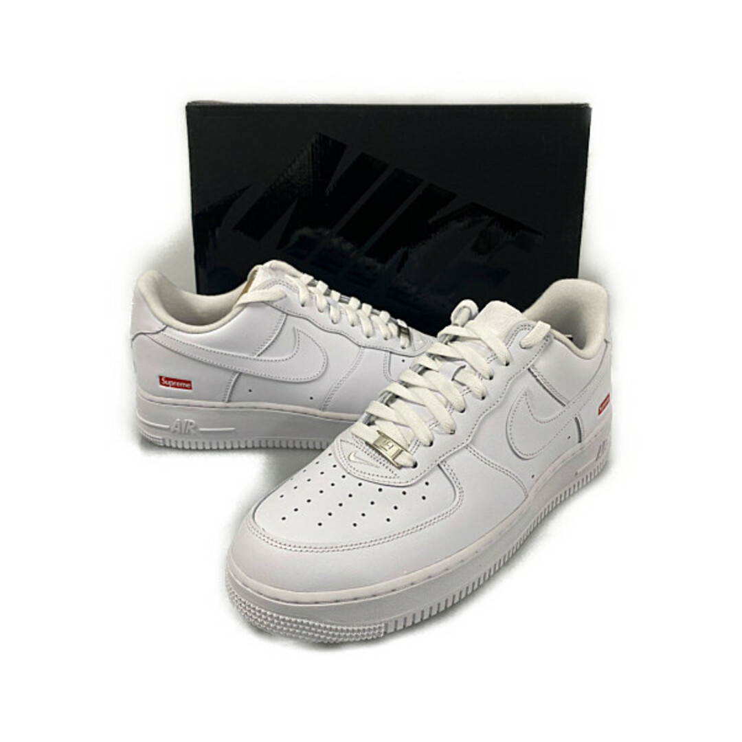 SUPREME×NIKE CU9225-100 AIR FORCE 1 LOW SP エアフォース シューズ ホワイト サイズUS11.5=29.5cm 正規品 / 29112