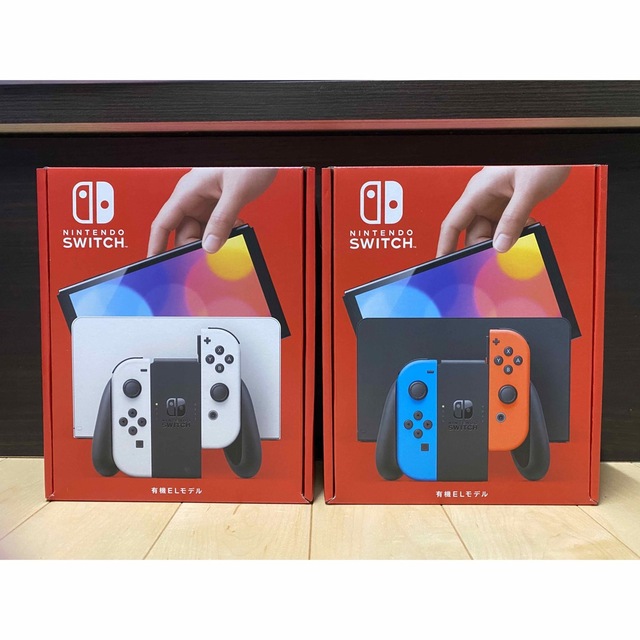 全ての Nintendo Switch - 新品 未使用 Nintendo Switch 有機EL 本体 2 ...