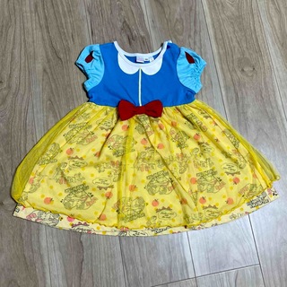 ディズニー(Disney)の子供服　白雪姫　ワンピース　90(ワンピース)