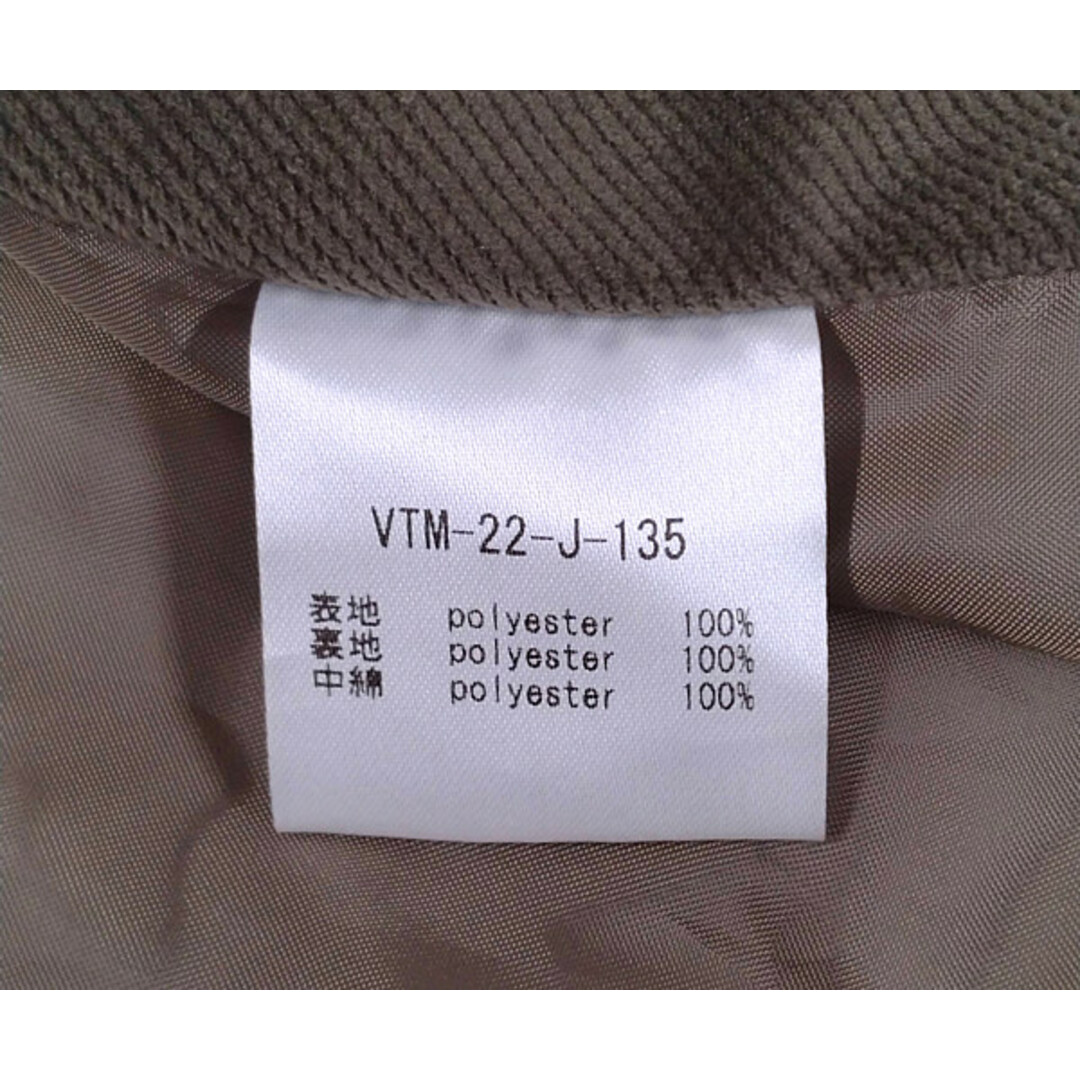 VICTIM(ヴィクティム)のVICTIM 22AW 品番 VTM-22-C-135 VELOR DOWN JACKET ベロア 中綿 ジャケット ダウンジャケット サイズL 正規品 / 29587 メンズのジャケット/アウター(ダウンジャケット)の商品写真