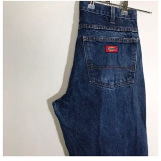 ディッキーズ(Dickies)の32×34  ディッキーズ　デニム　ワークパンツ　古着　ビンテージ(デニム/ジーンズ)