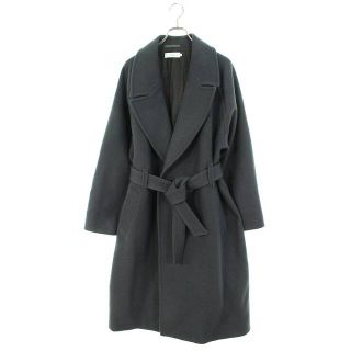 グラフペーパー GM223-10140B Scale Off Melton Belted Coat グラフペーパー GM223-10140B Scale Off Melton Belted Coat