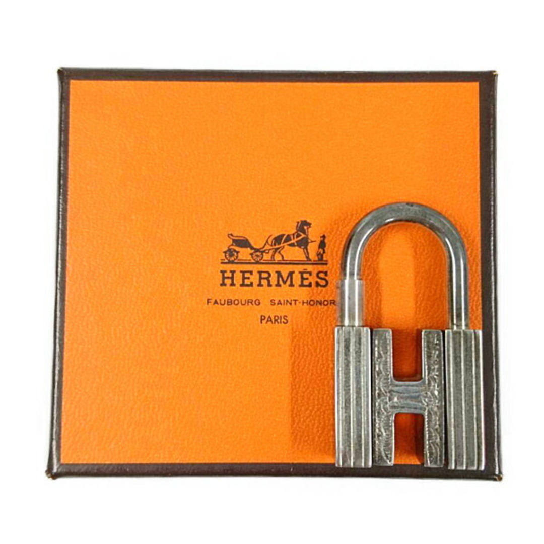 HERMES エルメス トゥアレグ Hモチーフ カデナ トップ チャーム シルバー 正規品 /28587