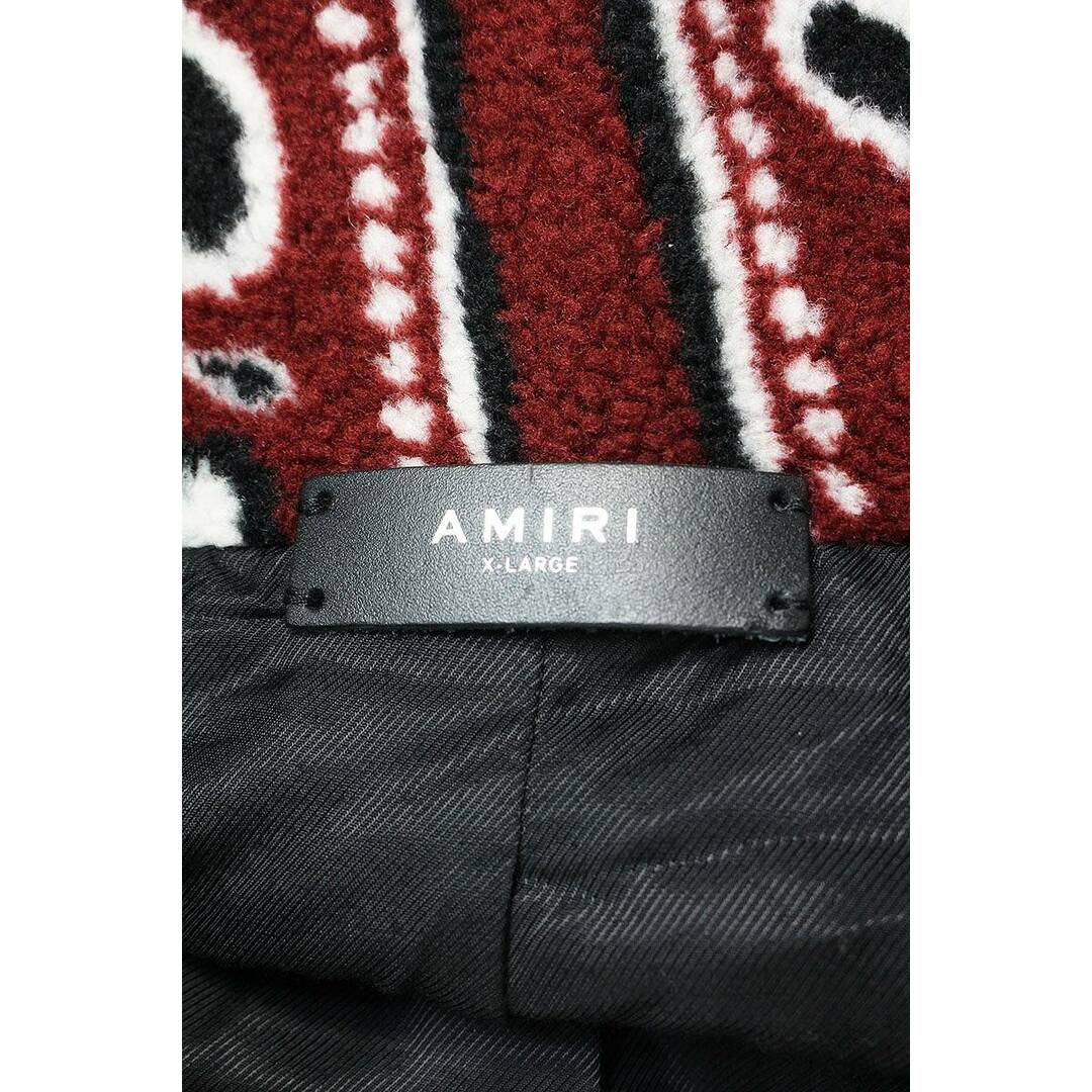 AMIRI アミリ 新品 バンダナ ボア パーカー Mサイズ