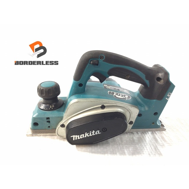 ☆比較的綺麗☆makita マキタ 18V 82mm 充電式カンナ KP180D 本体のみ 充電式かんな 切削 66111