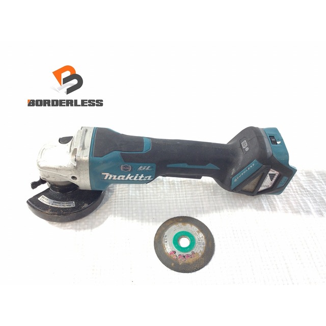 バイク☆品☆makita マキタ 18V 充電式ディスクグラインダ　GA418D 本体のみ 電動工具 66203