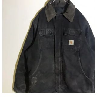 カーハート(carhartt)のカーハート　ダックジャケット　トラディショナルジャケット　中綿　ビンテージ　古着(カバーオール)