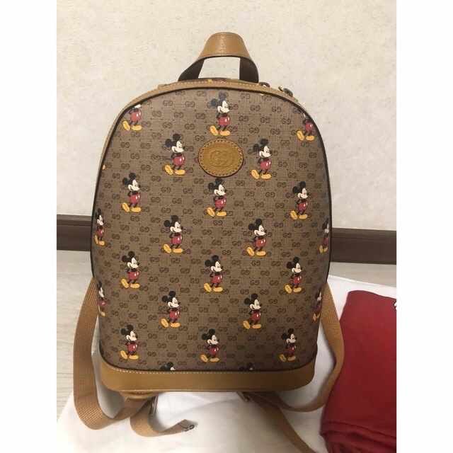 高評価のクリスマスプレゼント - Gucci 新品 リュックサック ミッキー