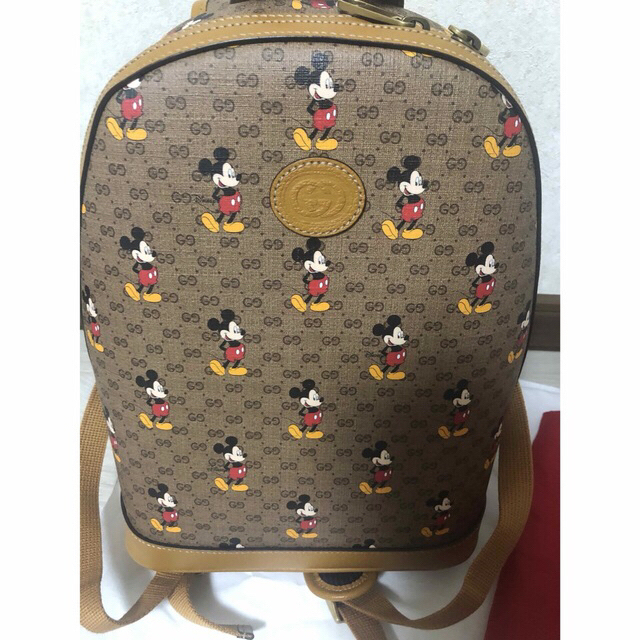 Gucci(グッチ)のグーリン様専用GUCCI ディズニー X グッチ ミッキーマウス リュックサック レディースのバッグ(リュック/バックパック)の商品写真