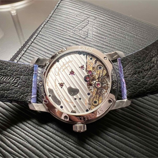 Glashutte Original(グラスヒュッテオリジナル)の【使用数回・極美品】グラスヒュッテオリジナル　パノリザーブ　【2021年購入品】 メンズの時計(腕時計(アナログ))の商品写真