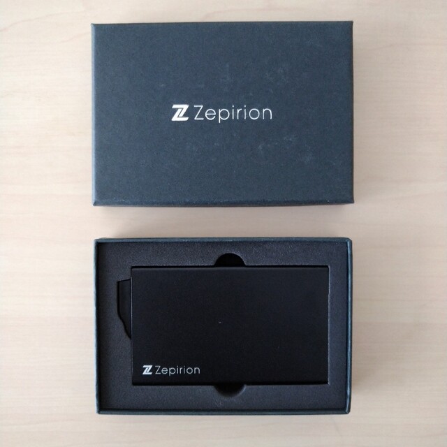 Zepirion ゼピリオン　カードケース メンズのファッション小物(マネークリップ)の商品写真