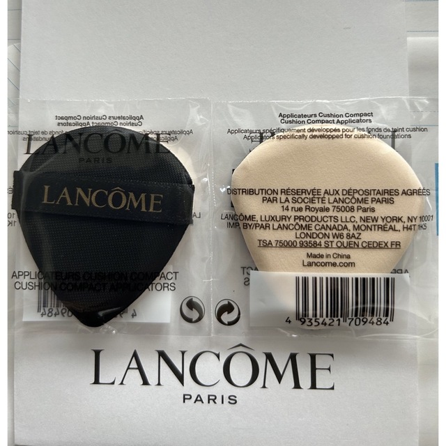 LANCOME - ランコム アプソリュ タン クッション コンパクト用パフ 2 ...