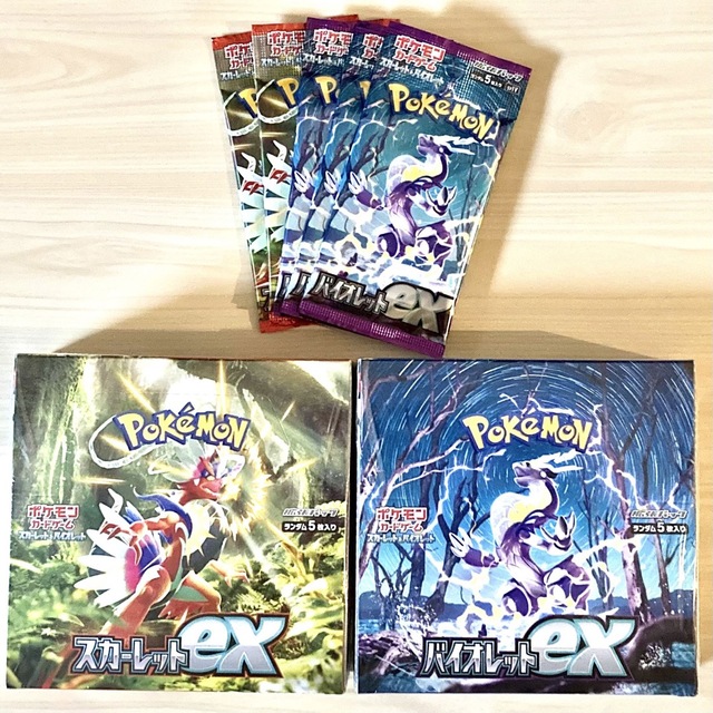 【ポケセン産・新品未開封】スカーレットex1BOX シュリンク付