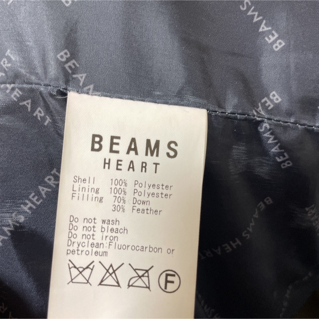 BEAMS(ビームス)のBEAMS HEART ビームス ハート ダウンコート ダウンジャケット ダウン メンズのジャケット/アウター(ダウンジャケット)の商品写真