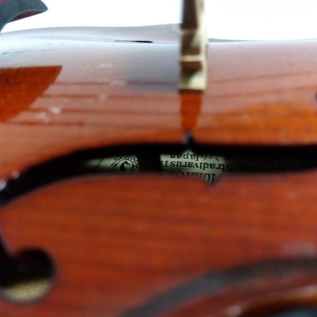 スズキ(スズキ)の29SUZUKI VIOLIN 1/10 No.200 1986 楽器の弦楽器(ヴァイオリン)の商品写真