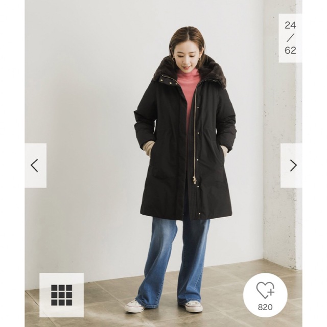 URBAN RESEARCH - 新品タグ付◉ ECOPELファーウエストドロストダウン