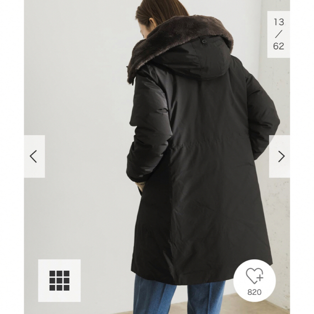 URBAN RESEARCH - 新品タグ付◉ ECOPELファーウエストドロストダウン