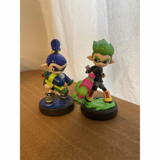 スプラトゥーン　amiibo ボーイ　2点 エンタメ/ホビーのフィギュア(ゲームキャラクター)の商品写真