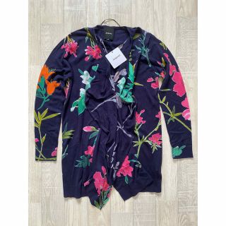 デシグアル(DESIGUAL)の新品未使用 Desigual デシグアル 花柄 ニットカーディガン(カーディガン)