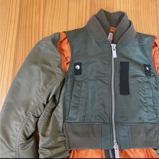 希少美品】sacai サカイ MA1 ボンバージャケット サイズ2 限定セット